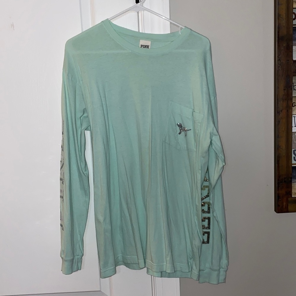 LONG SLEEVE PINK TEE